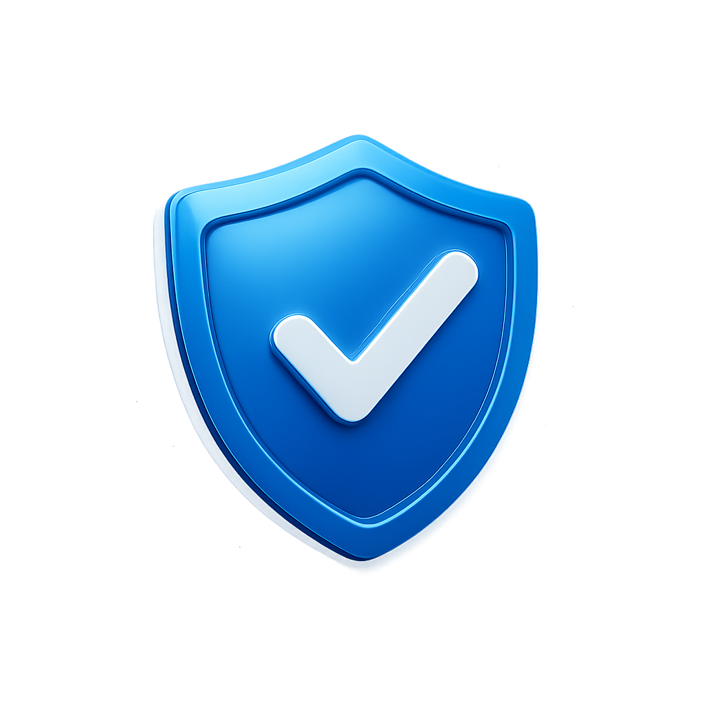 Secure shield badge